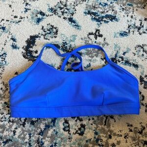 Small blue alo sports bra